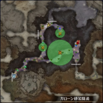 MAP・ガローン砂岩洞窟